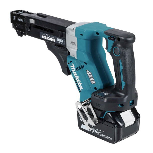 Makita 18V LXT skrūvmašīna DFR453Z (automātiskā skrūvju padeve; 20-41mm; bez akumulatora) (4)