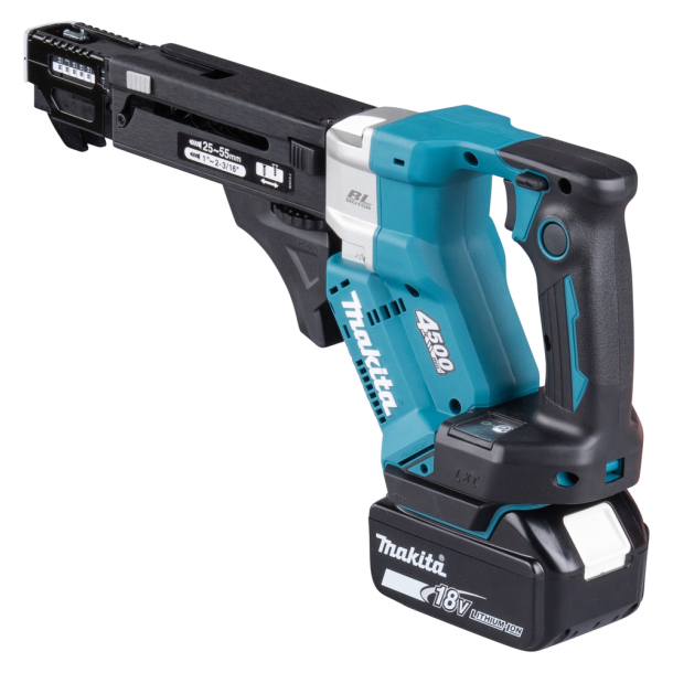 Makita 18V LXT skrūvmašīna DFR552Z (automātiskā skrūvju padeve; 25-55mm; bez akumulatora) (4)