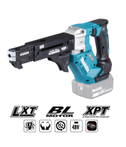 Makita 18V LXT skrūvmašīna DFR552Z (automātiskā skrūvju padeve; 25-55mm; bez akumulatora)