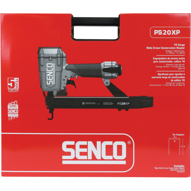 SENCO PS20XP pneimatiskais skavotājs (P skavām; 22-55mm) (4)