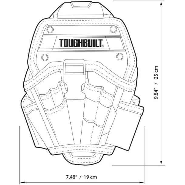 Toughbuilt urbju soma (L izmērs) (2)