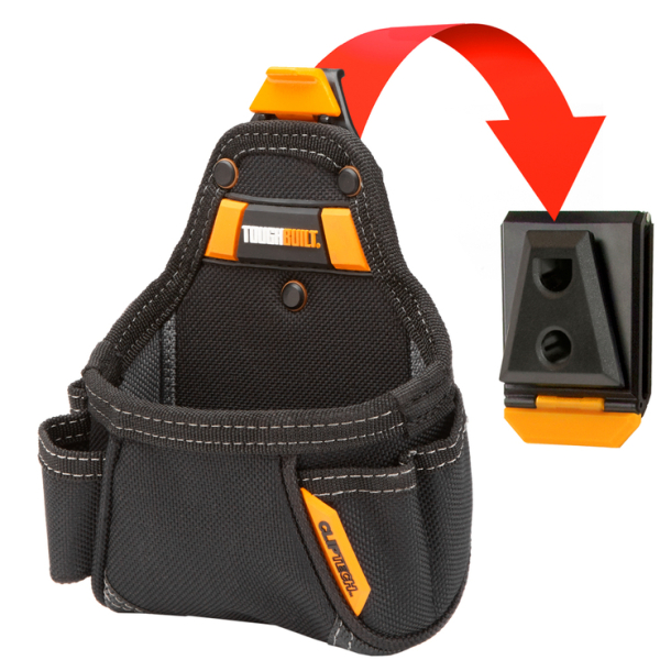 ToughBuilt® universālā piederumu jostas somiņa / mērlentes turētājs ar ClipTech™ (1)
