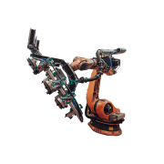 ROBOTEC II – koka paliktņu naglošanas un kraušanas kaudzē robots