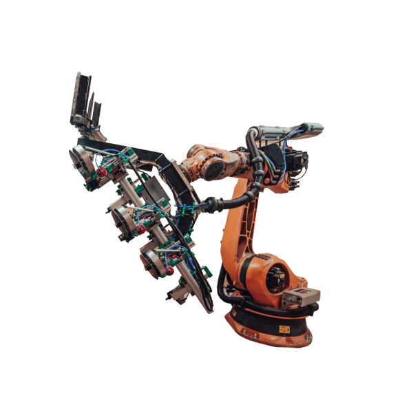 ROBOTEC II – koka paliktņu naglošanas un kraušanas kaudzē robots (1)