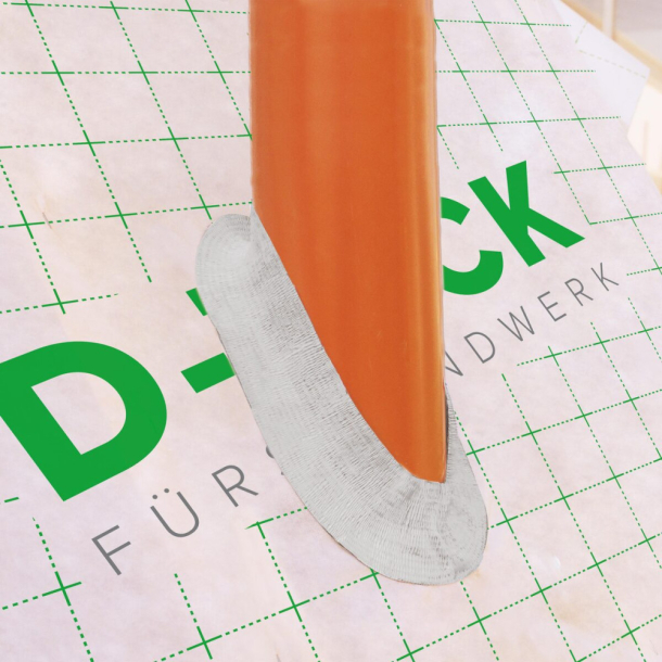 D-TACK X-form butila bīvejuma lente iekštelpām un āra darbiem 60mm x 25m (8)