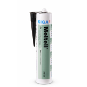 SIGA Meltell® 320 blīvēšanas mastika (310 ml; melna)