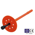 Izolācijas dībelis ar plastmasas naglu 10x200mm (60mm plāksni, īsā izplešanās zona) (1)