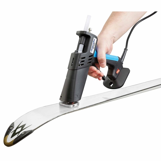 Power Adhesives RP-360 karstīmes pistole slēpju un snowboard remontam